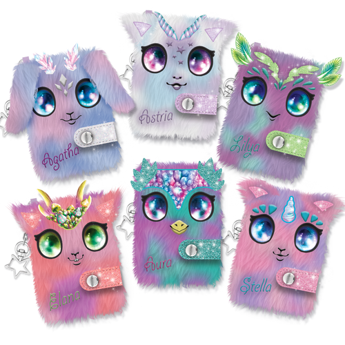 Fuzzy Mini Notebook