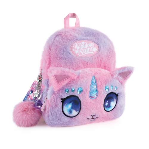 Fuzzy Backpack purse - Stella