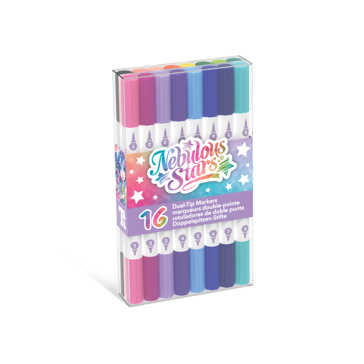 16-Pack Dual-Tip Markers
