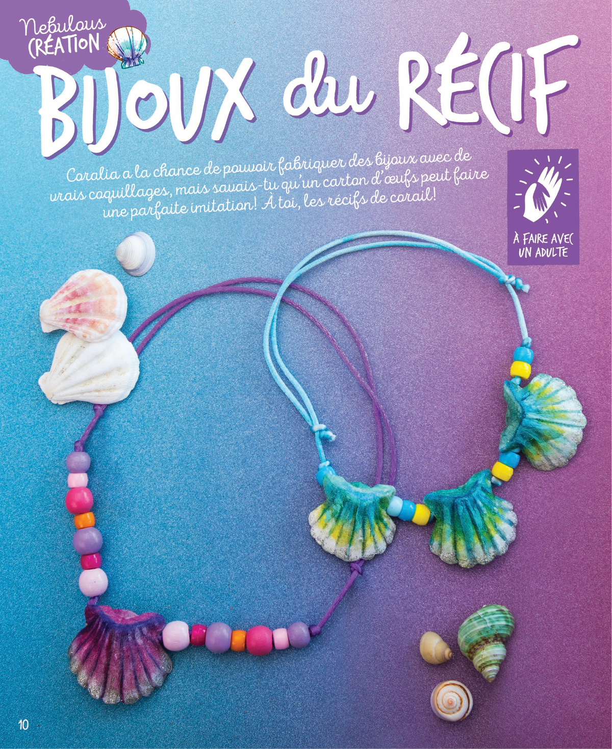 Egg Carton Jewelry (FR)