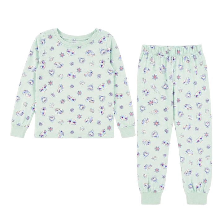 Blizzia Printed Two-Piece Pajama Set