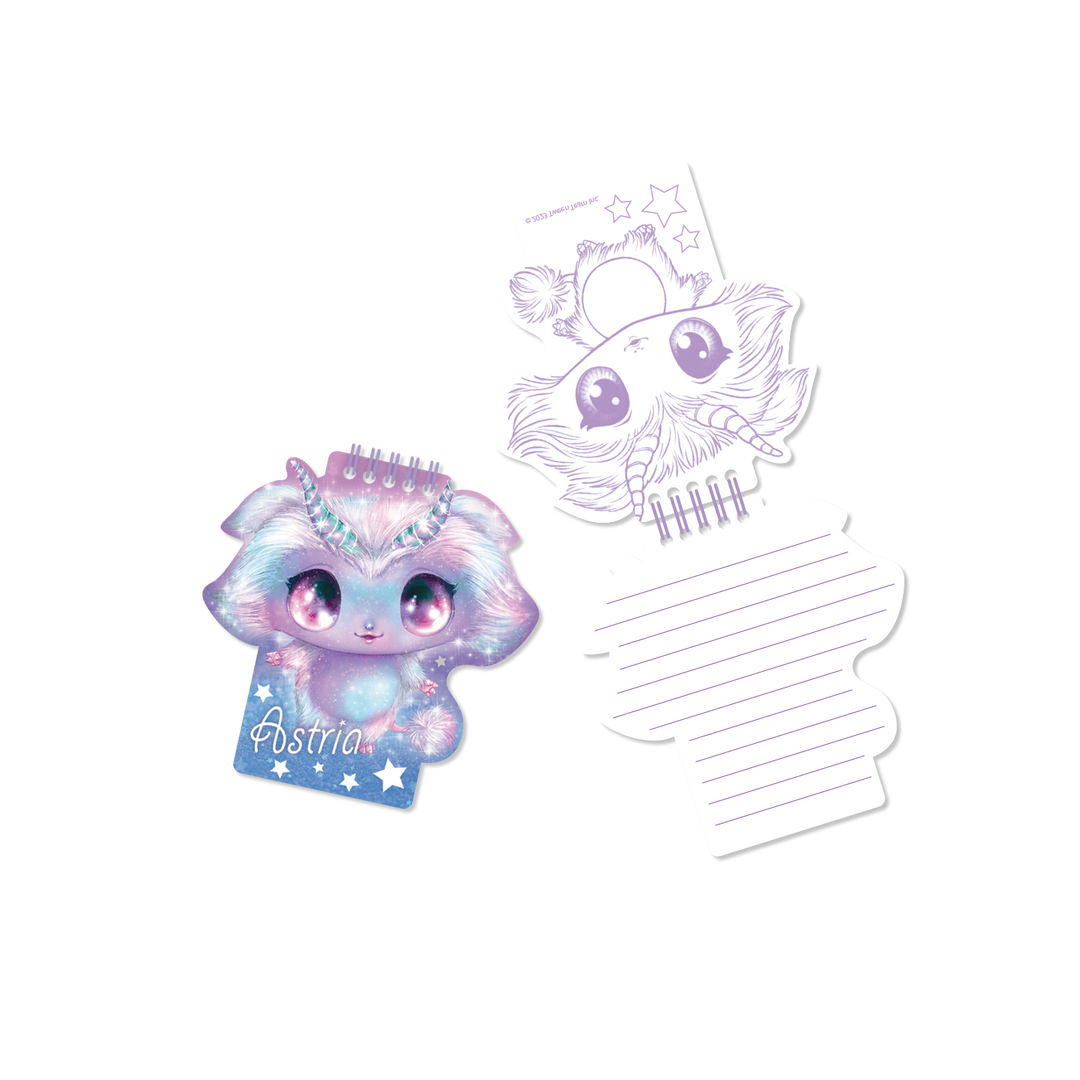 2-in-1 Fuzzy Notebook - Astria