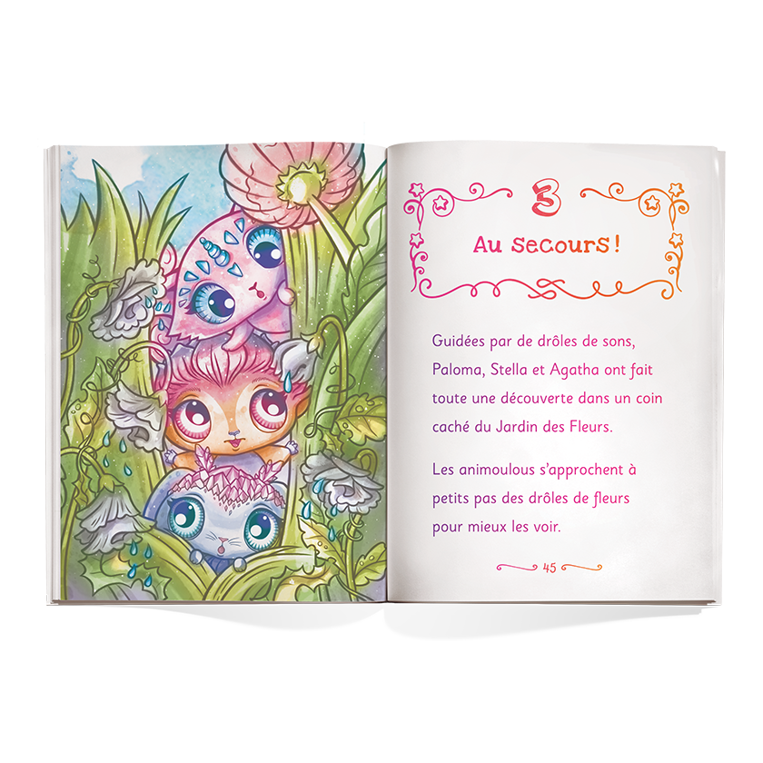 Roman Animoulous #6 - Paloma et les fleurs en pleurs - French