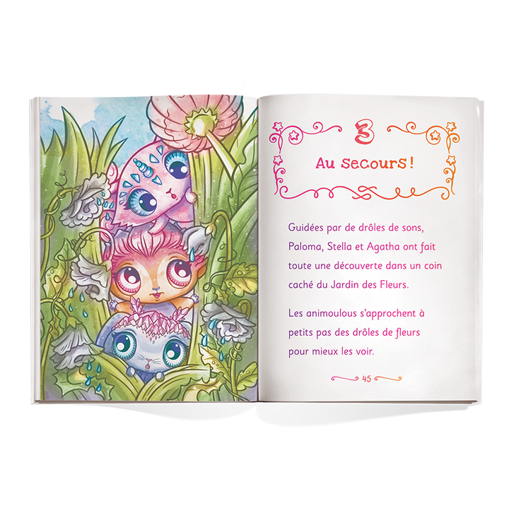 Roman Animoulous #6 - Paloma et les fleurs en pleurs - French