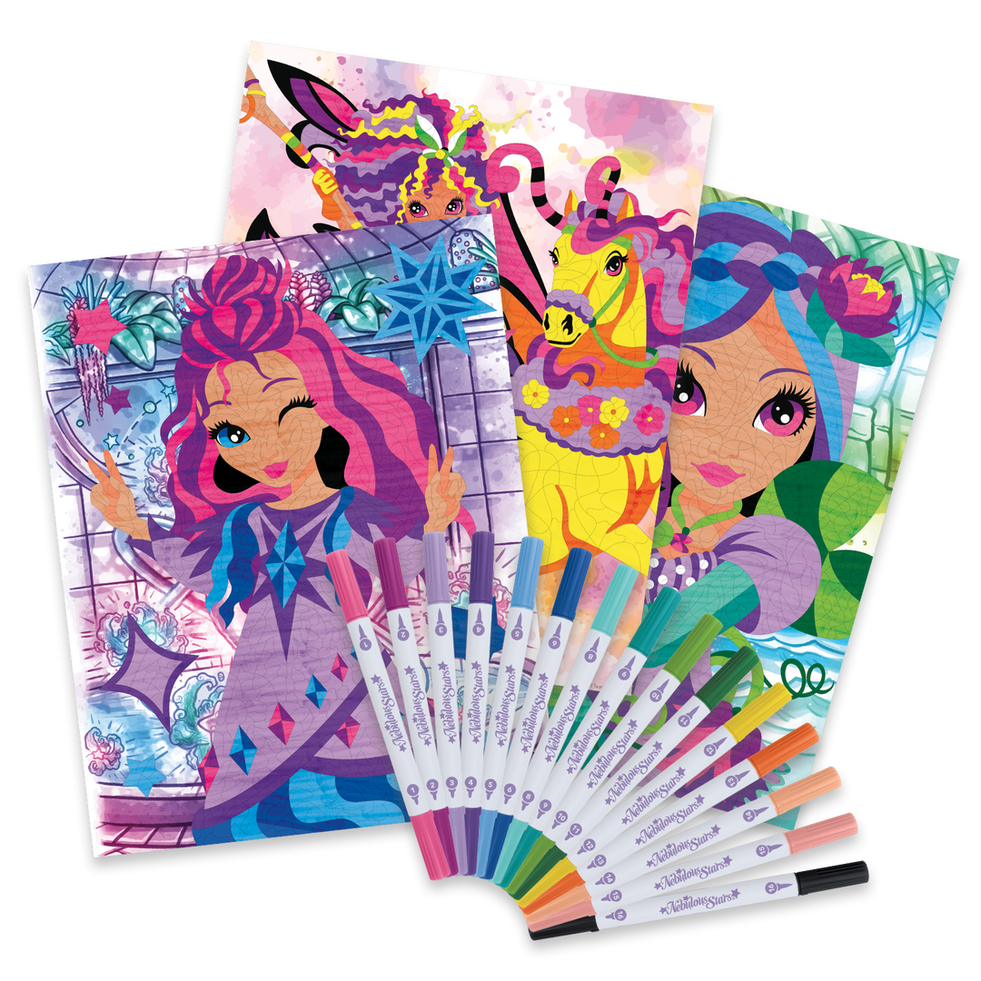 Color by Number Book Set - Mystery