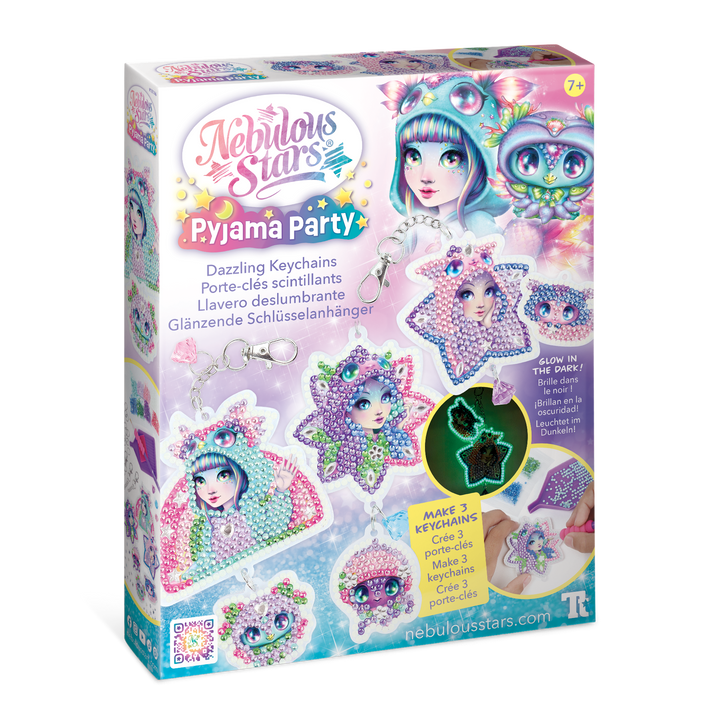 Dazzling Keychains - Pyjama Party