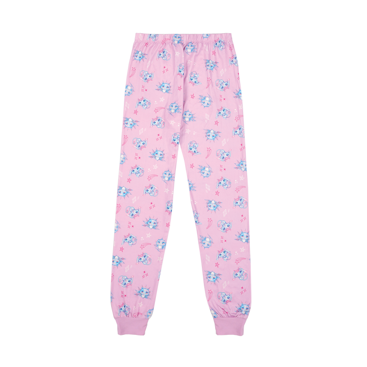 Agatha & Blizzia Printed Two-Piece Pajama Set
