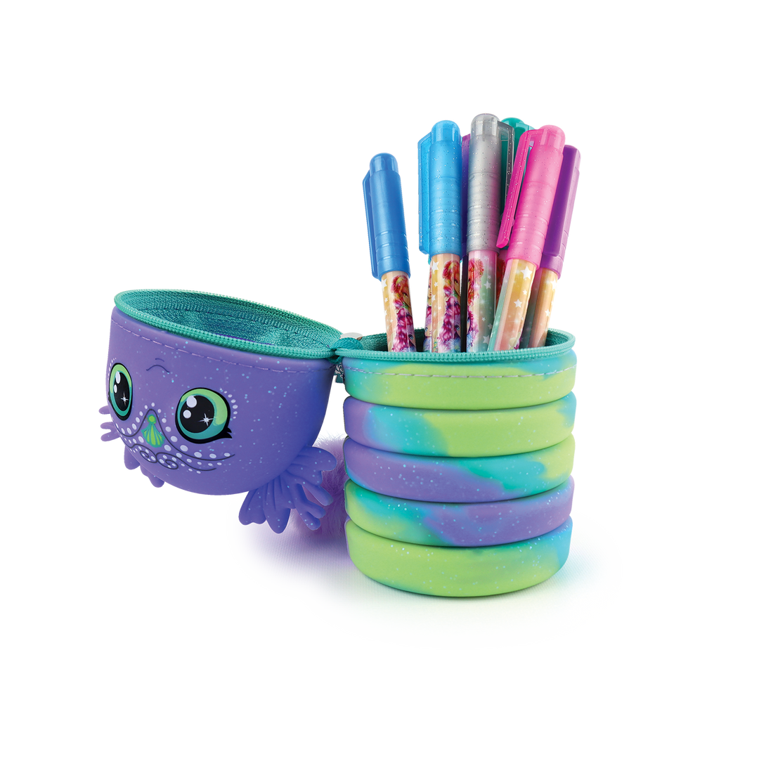 Stand-up pencil case