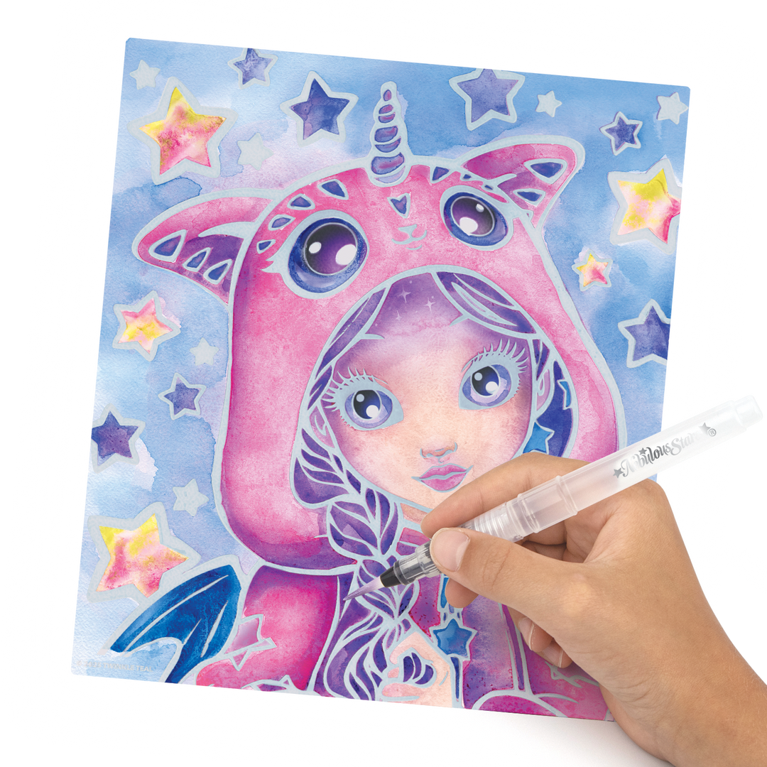 Magic watercolor book set - Pyjama Party