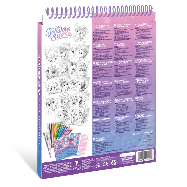Watercoloring Book Set