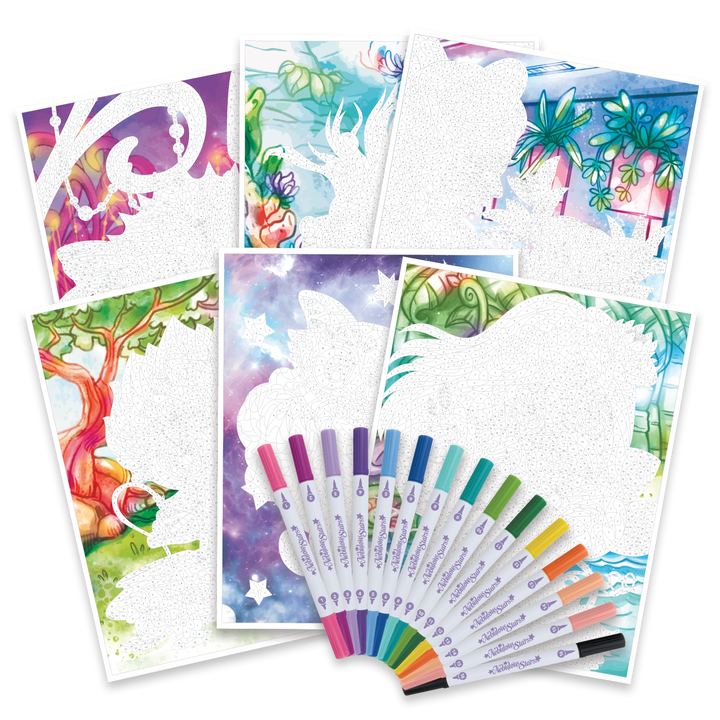 Color by Number Book Set - Mystery