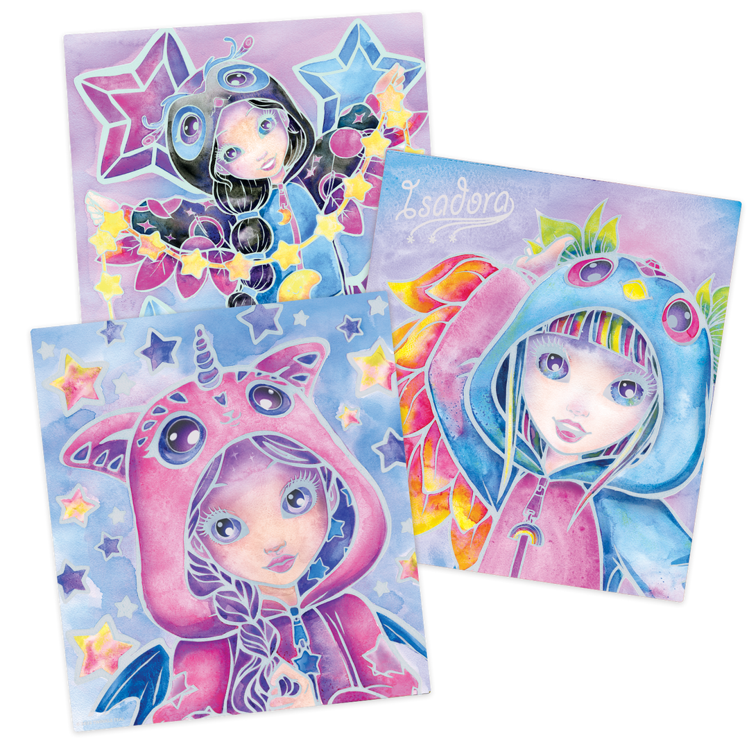 Magic watercolor book set - Pyjama Party