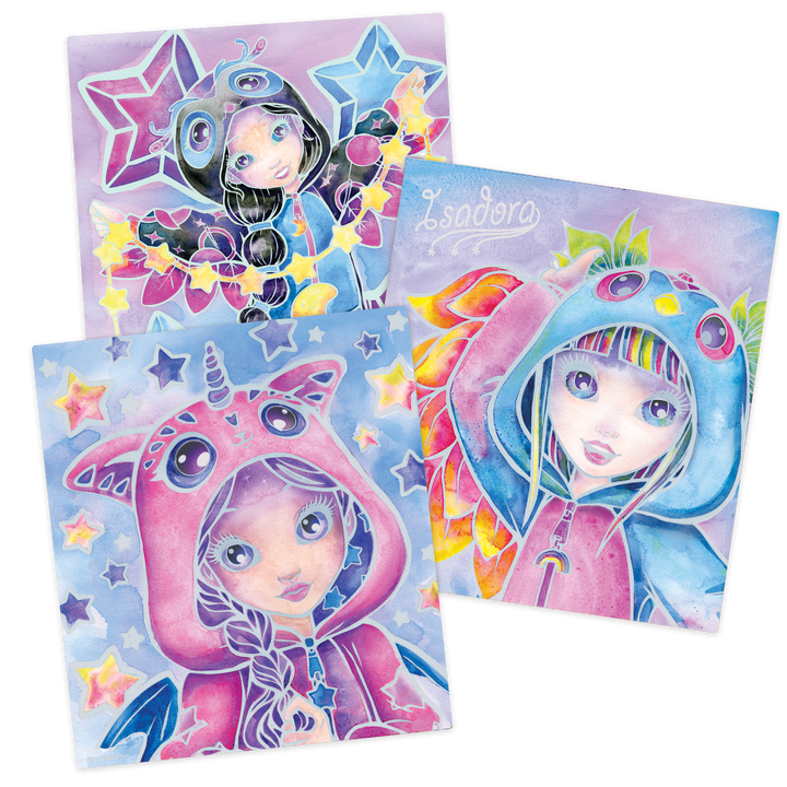 Magic watercolor book set - Pyjama Party