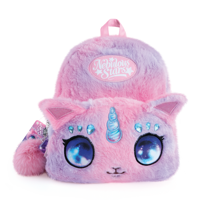 Fuzzy Backpack purse - Stella