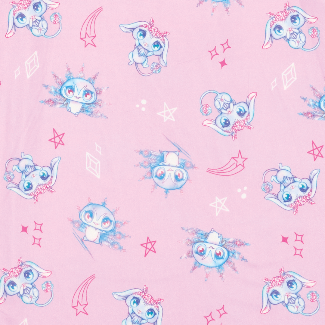 Agatha & Blizzia Printed Two-Piece Pajama Set