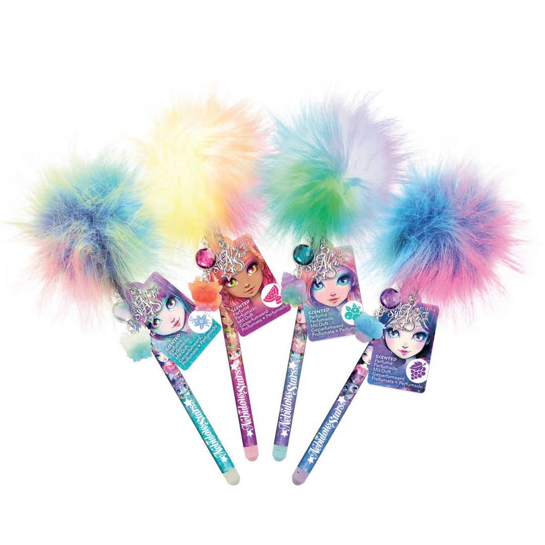 Penna profumata con pompon