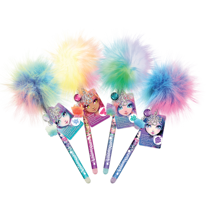 Penna profumata con pompon