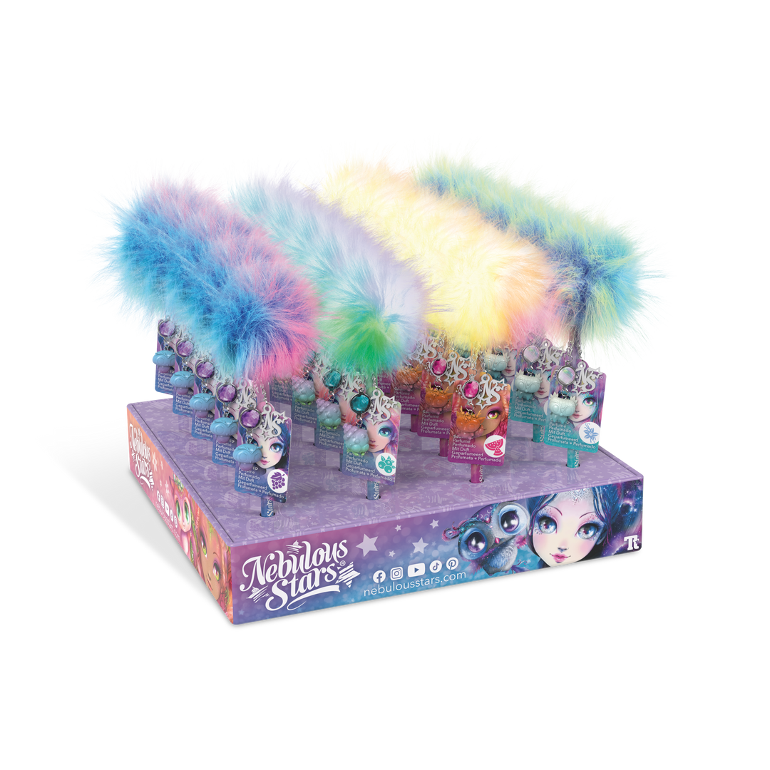 Penna profumata con pompon