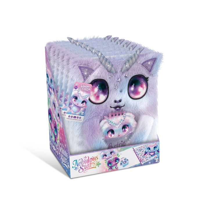 2-in-1 Fuzzy Notebook - Astria
