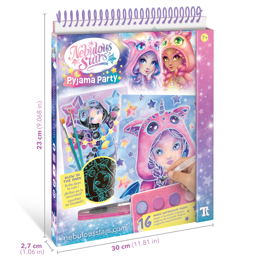 Magic watercolor book set - Pyjama Party
