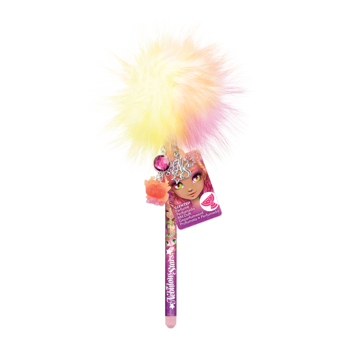 Penna profumata con pompon