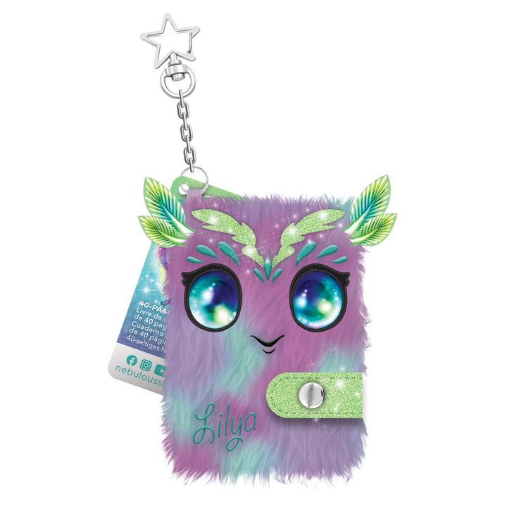 Fuzzy Mini Notebook