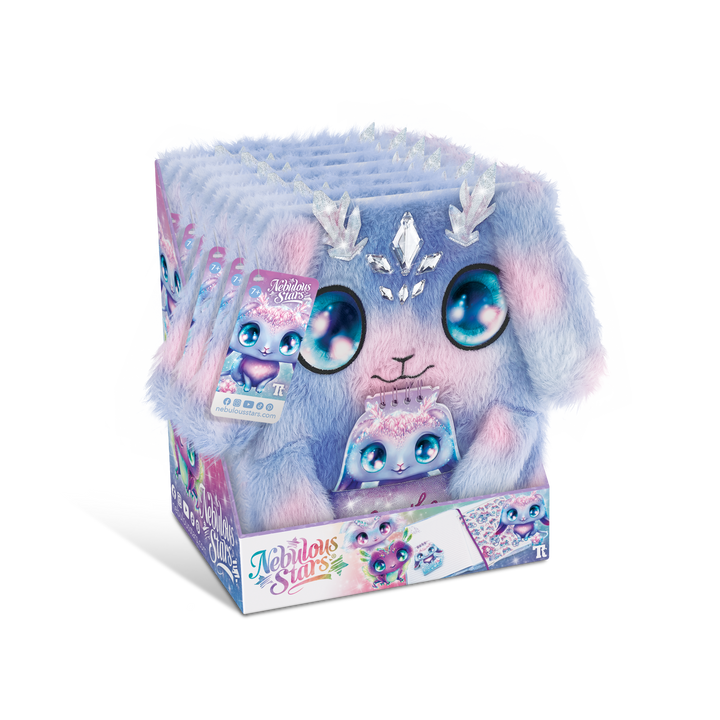 2-in-1 Fuzzy Notebook - Agatha