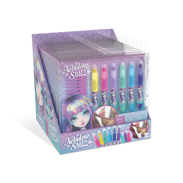 Glitter Hair Chalk Pens