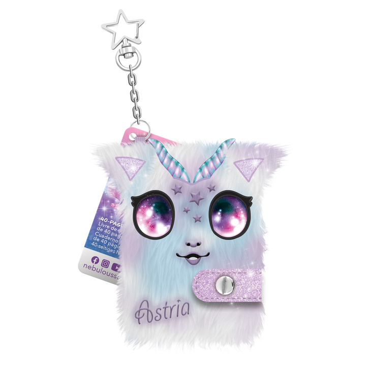 Fuzzy Mini Notebook