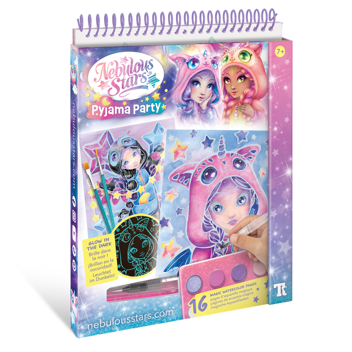 Magic watercolor book set - Pyjama Party