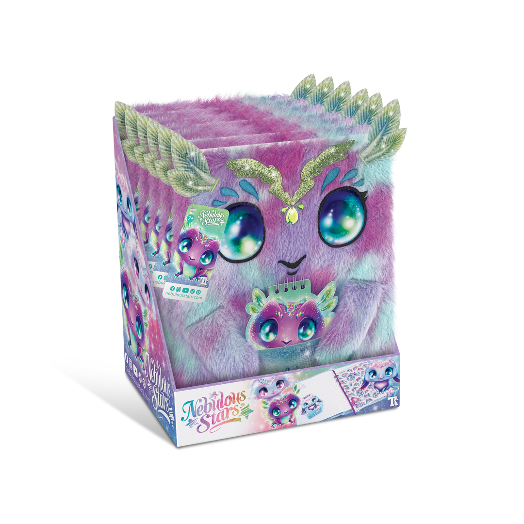 2-in-1 Fuzzy Notebook - Lilya