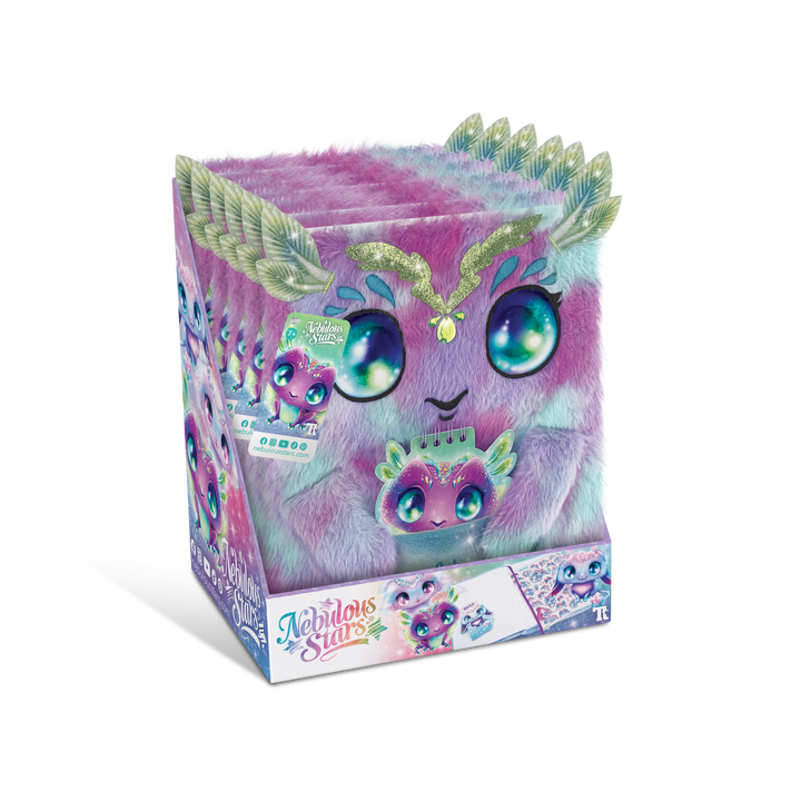 2-in-1 Fuzzy Notebook - Lilya