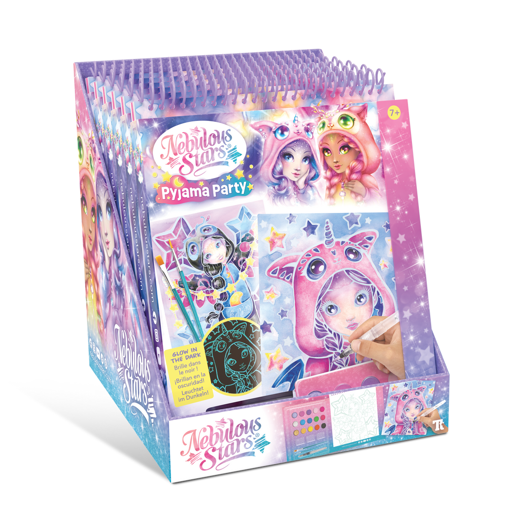 Magic watercolor book set - Pyjama Party
