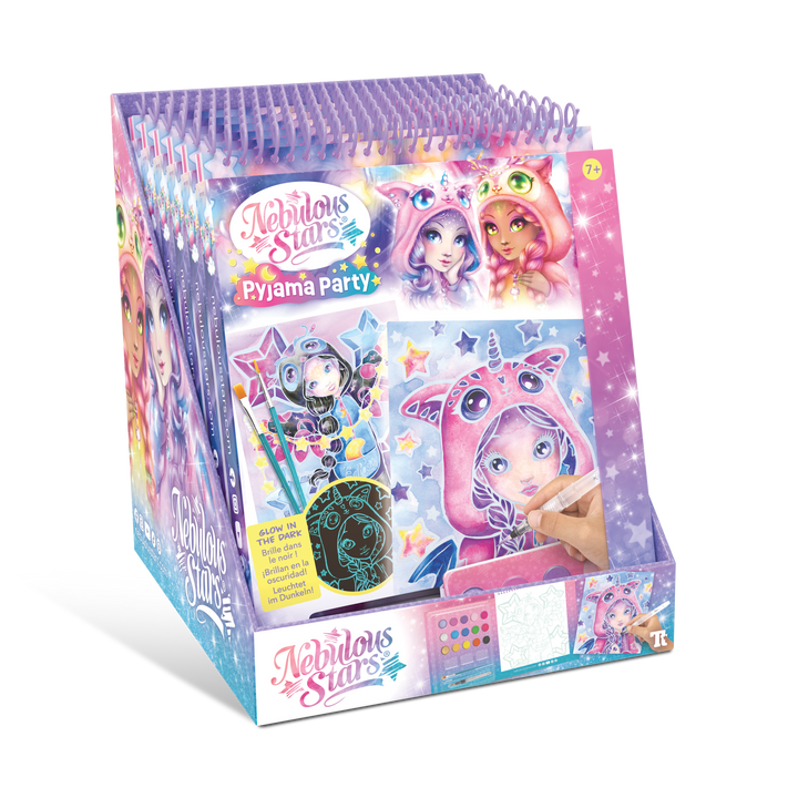 Magic watercolor book set - Pyjama Party