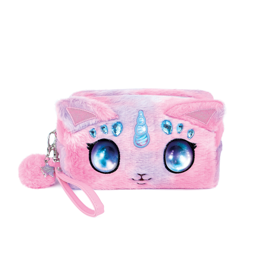 Fuzzy Beauty Bag / Pencil Case - Stella