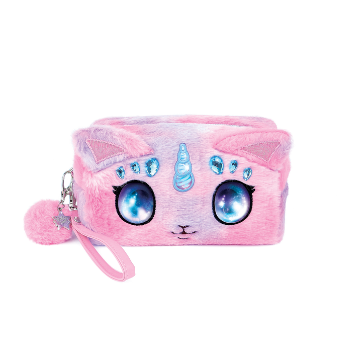 Fuzzy Beauty Bag / Pencil Case - Stella