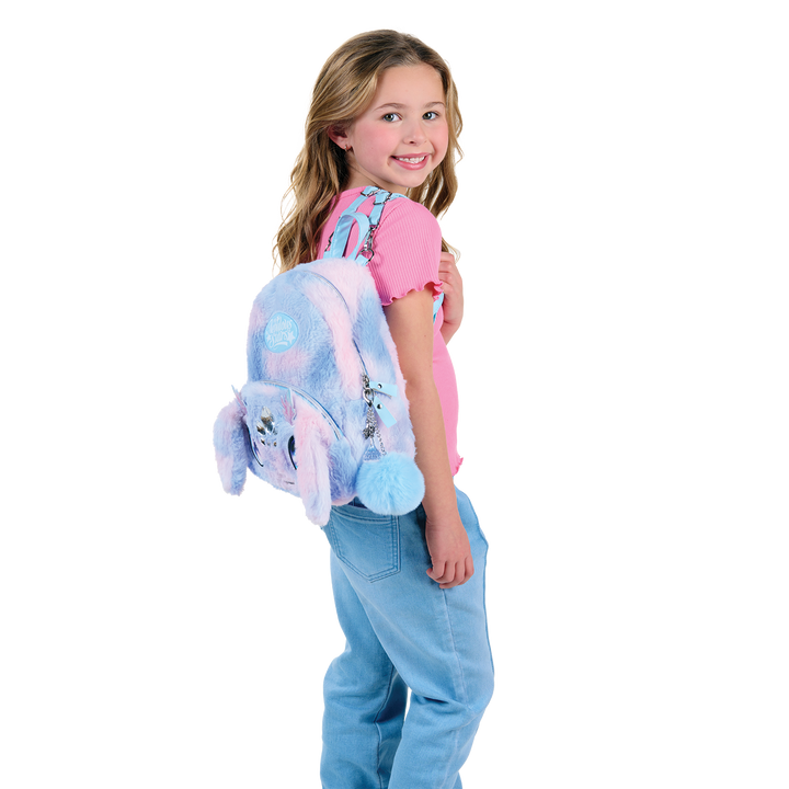 Fuzzy Backpack purse - Agatha