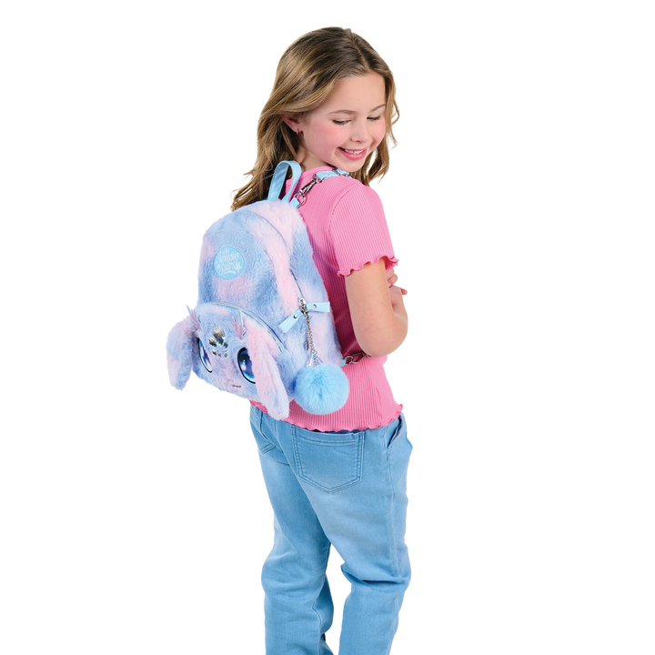Fuzzy Backpack purse - Agatha