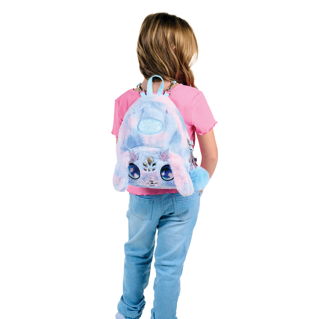 Fuzzy Backpack purse - Agatha