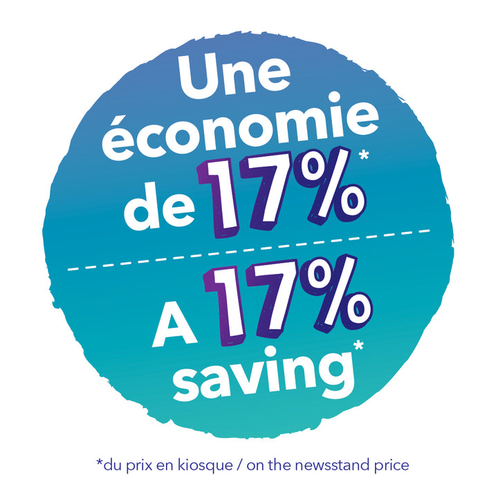 Annual Magazine Subscription - 4 issues (French)
